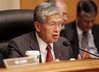Senate Veterans' Affairs Committee Chairman Sen. Daniel Akaka, 
D-Hawaii takes part in a hearing of the committee on Capitol Hill in 
Washington in this Oct. 17, 2007 file photo. Veterans Affairs employees 
last year racked up hundreds of thousands of dollars in government 
credit-card bills at casino and luxury hotels, movie theaters and 
high-end retailers such as The Sharper Image and Franklin Covey - and 
government auditors are investigating, citing past spending abuses. (AP 
Photo/Caleb Jones, File)