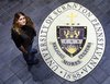 University of Scranton student Alyssa Beasley, 20, poses at the 
campus, Tuesday, March 18, 2008, in Scranton, Pa.  Along with 
out-of-state students registering in Pennsylvania, many in-state 
students registered to vote for the first time. Democratic presidential 
hopeful, Sen. Barack Obama, D-Ill., is the reason, say many of the 
students like Beasley, who changed her driver's license from New Jersey 
to Pennsylvania before the March 24 voter registration deadline so she 
could do so when she obtained her new license.  (AP Photo/Manuel Balce 
Ceneta)
