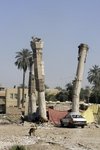 Iraqi squaters living beside the ruins of the former Iraqi Air 
Force command building in Baghdad. Fierce clashes between Shiite gunmen 
and US forces in the Iraqi capital's Sadr City district have killed at 
least 20 people amid calls from Iraqi leaders for all militias to be 
disbanded.(AFP/File/Sabah Arar)
