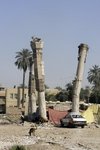 Iraqi squaters living beside the ruins of the former Iraqi Air 
Force command building in Baghdad. Fierce clashes between Shiite gunmen 
and US forces in the Iraqi capital's Sadr City district have killed at 
least 20 people amid calls from Iraqi leaders for all militias to be 
disbanded.(AFP/File/Sabah Arar)
