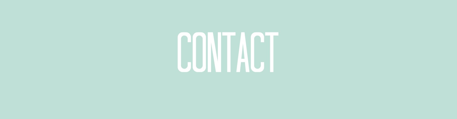 Contact page banner
